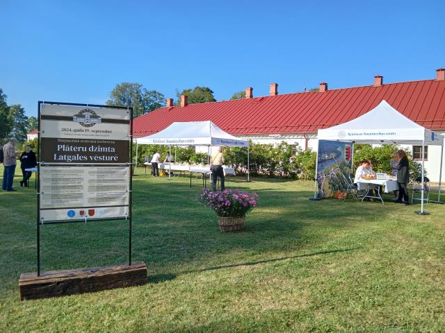 Starptautiskā zinātniskā konference "Plāteru dzimta Latgales vēsturē", 19.09.2024.